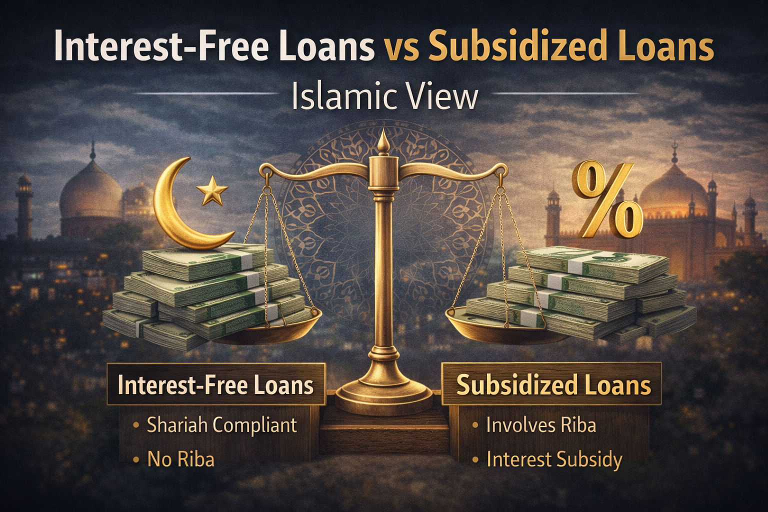 Interest-Free Loans vs Subsidized Loans