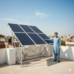 Government solar panel scheme residential installation Pakistan