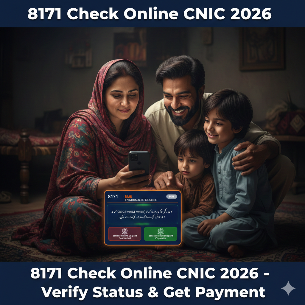 8171 Check Online CNIC 2026